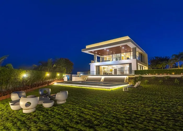 Saffronstays Jannat, Igatpuri 100 Percent Pet-Friendly Villa With Amazing Lake View Nashik